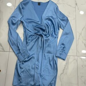 Beautiful turquoise mini dress